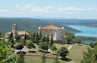 Aiguines, village proche du lac de Ste Croix