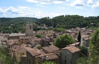 Barjols village provençal médiéval